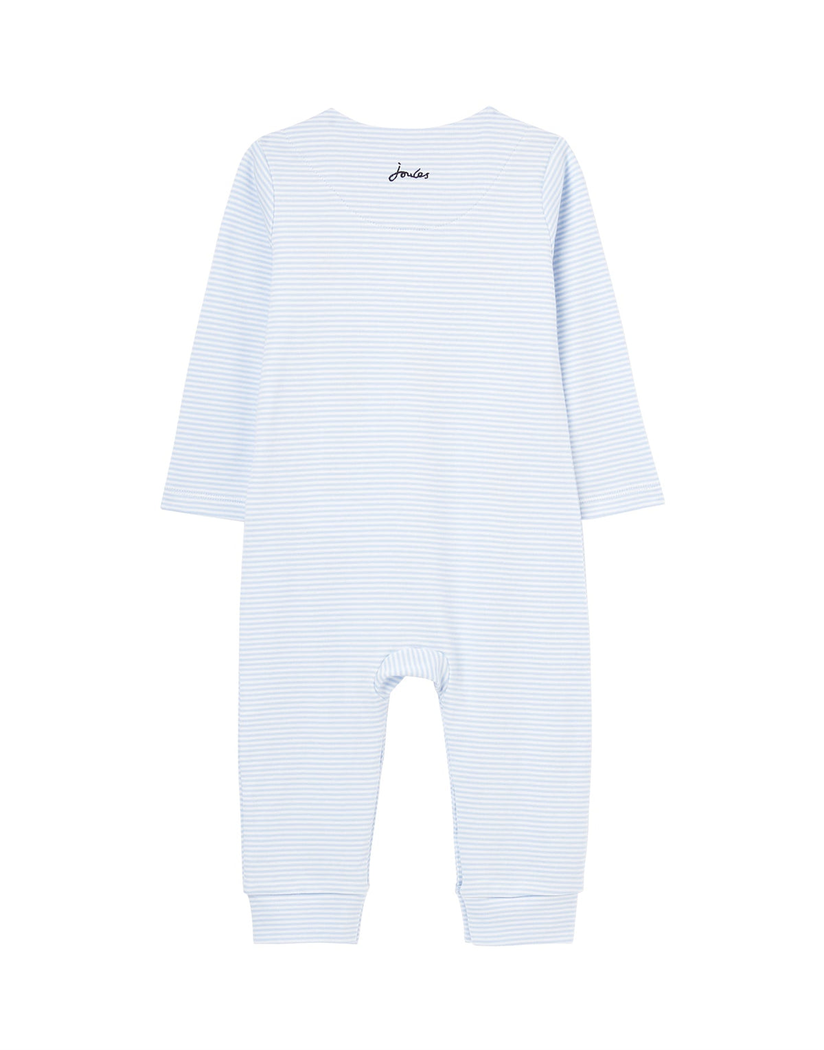Joules Peter Rabbit Gracie Babygrow - Light Blue Stripe*