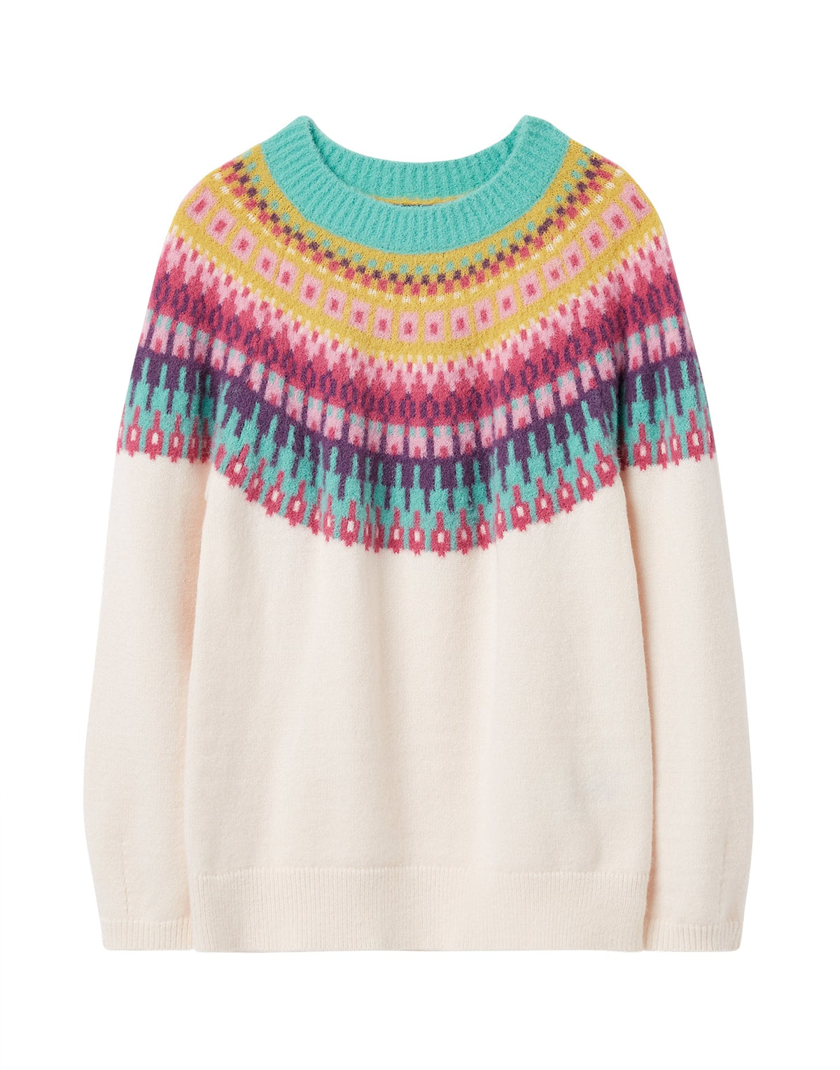 Joules Orkney Fairisle Jumper - Fairisle