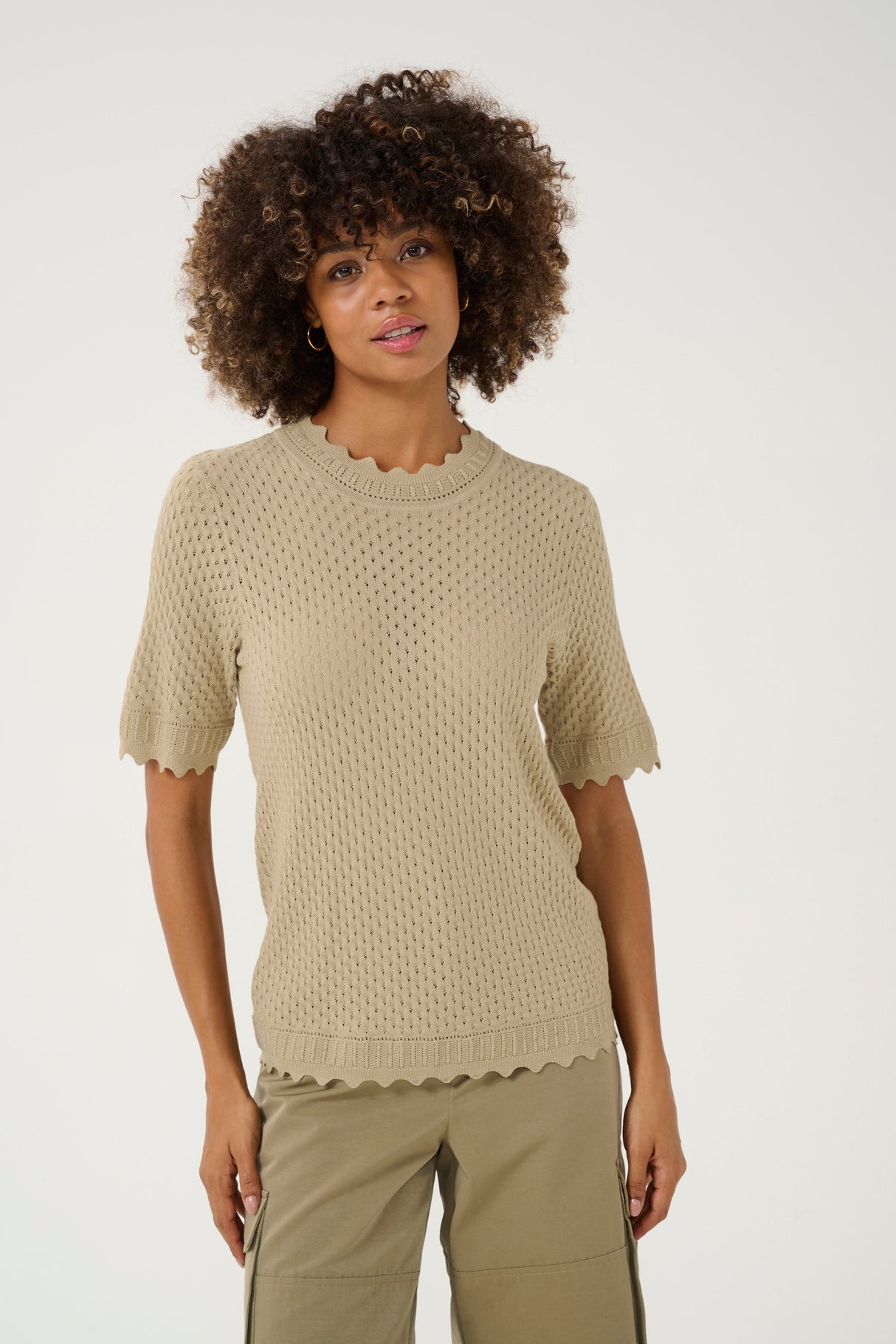 Culture Dali Annemette SS Pullover