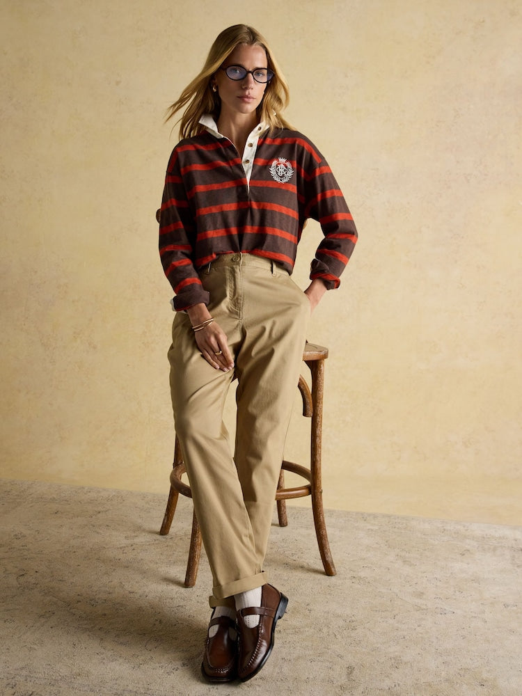 Joules Slim Fit Chino - Tan Brown