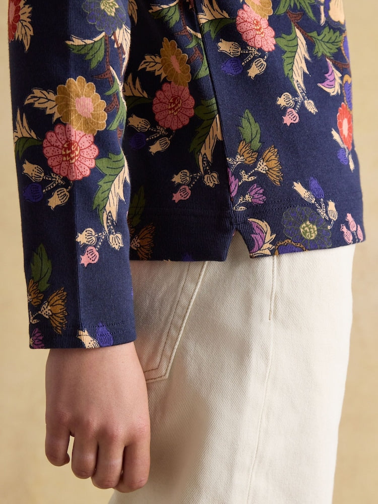 Joules Printed Harbour - Navy Bird