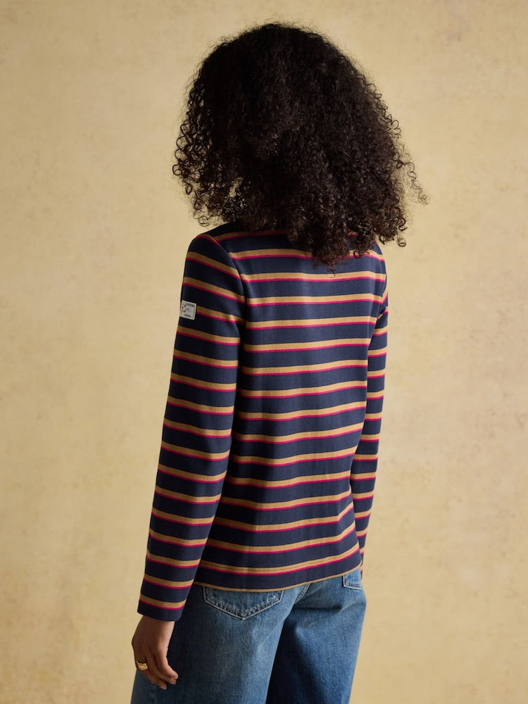 Joules Harbour - Tan/Navy Multi