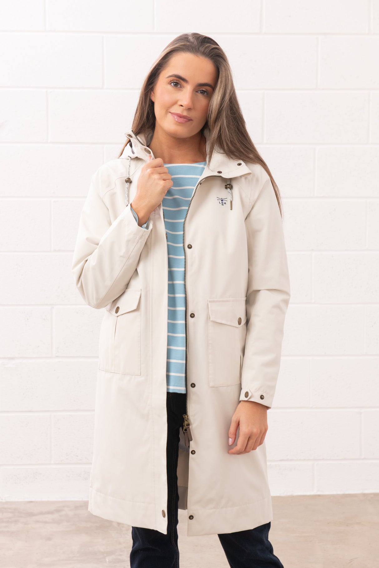 Lighthouse Annika Coat - Cream
