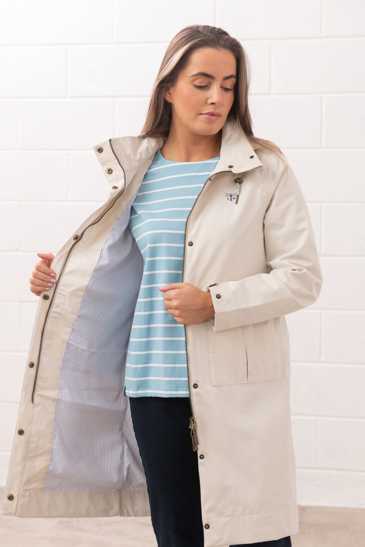 Lighthouse Annika Coat - Cream