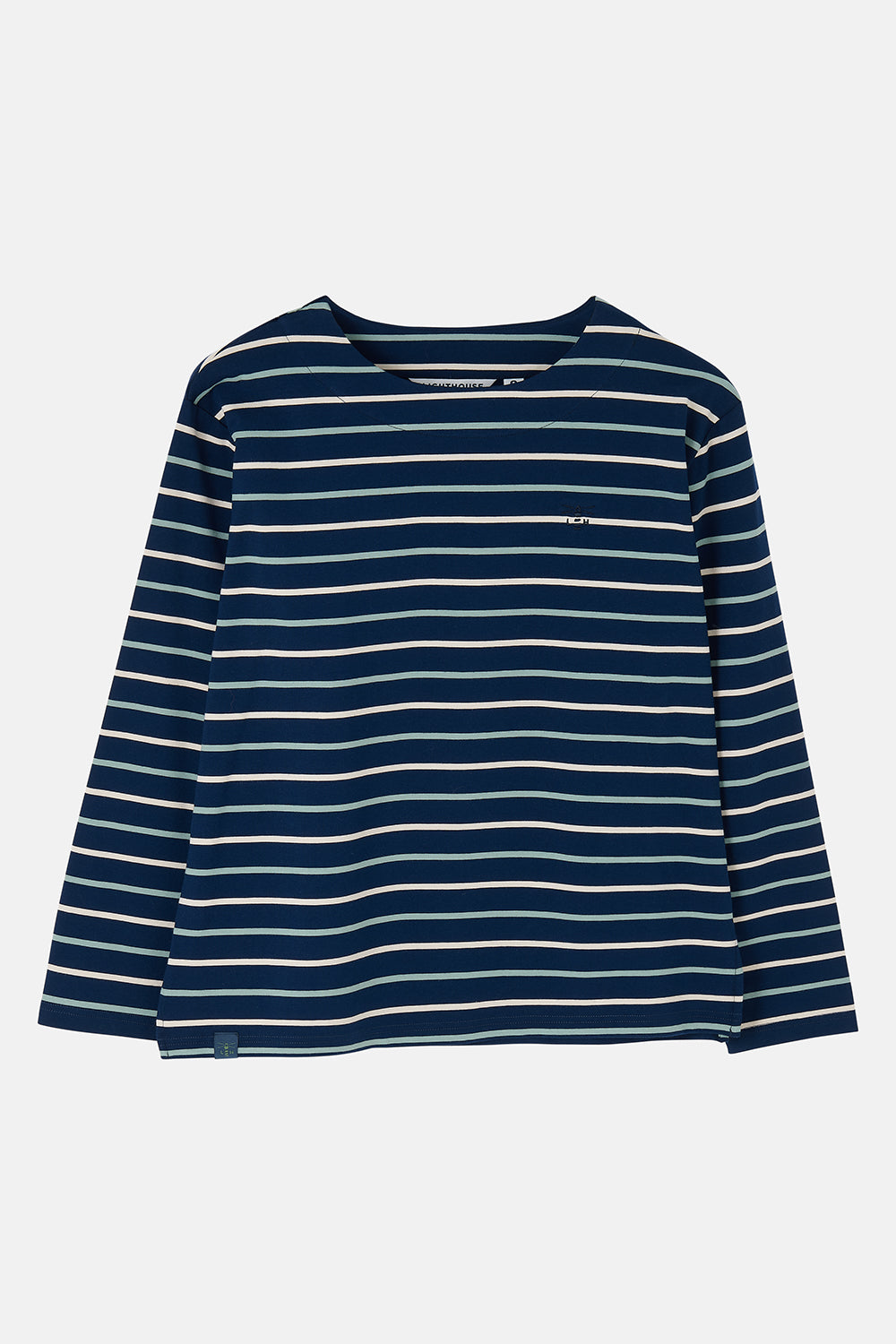 Lighthouse Ladies Causeway II Top - Navy Cream/Sage Str