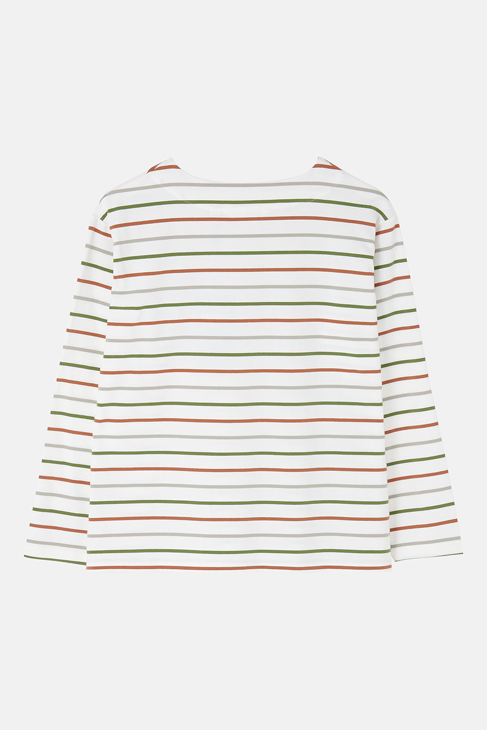 Lighthouse Ladies Causeway II Top - Sea Kelp/Rust Stripe