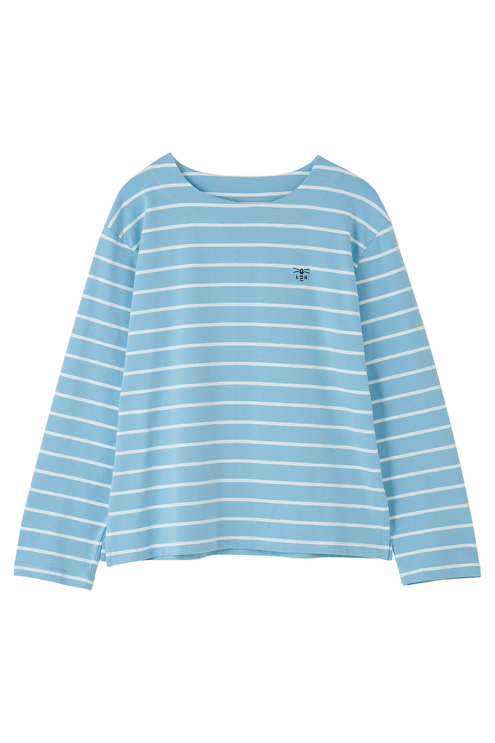 Lighthouse Causeway II Top - Marine Blue Stripe