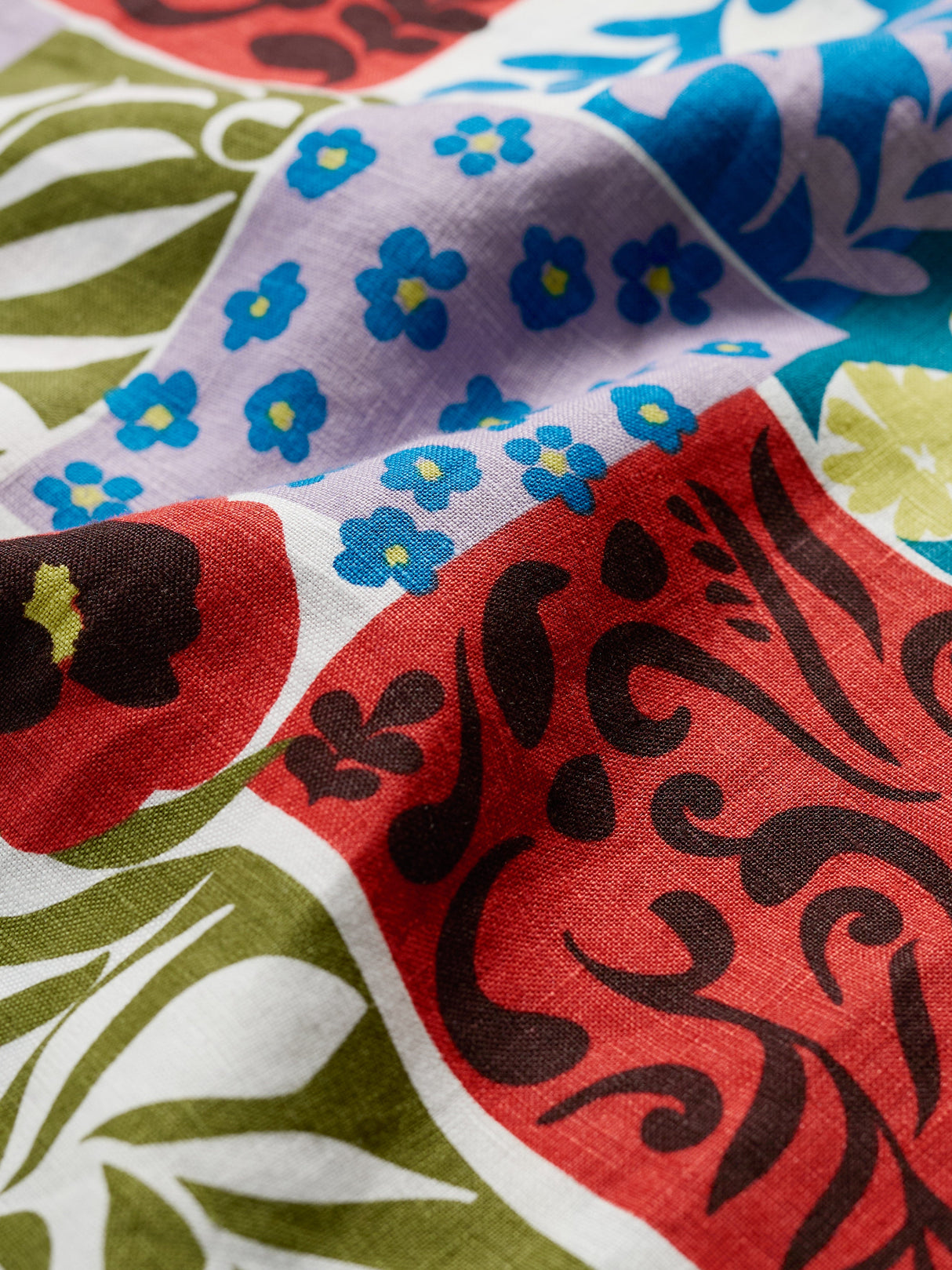 Seasalt Colour Study Top - Headland Patchwork Mix