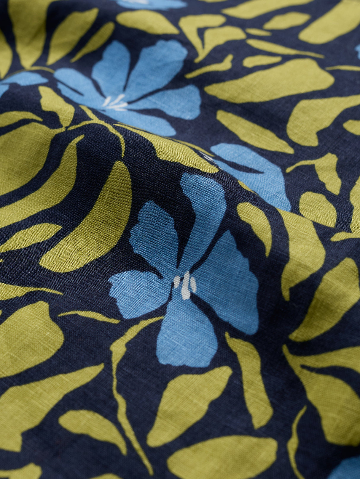 Seasalt Colour Study Top - Leafy Floral Maritime