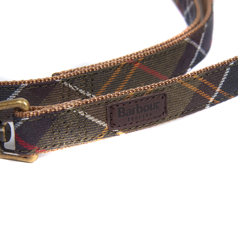 Barbour Tartan/Webbing Dog Lead - Classic Tartan