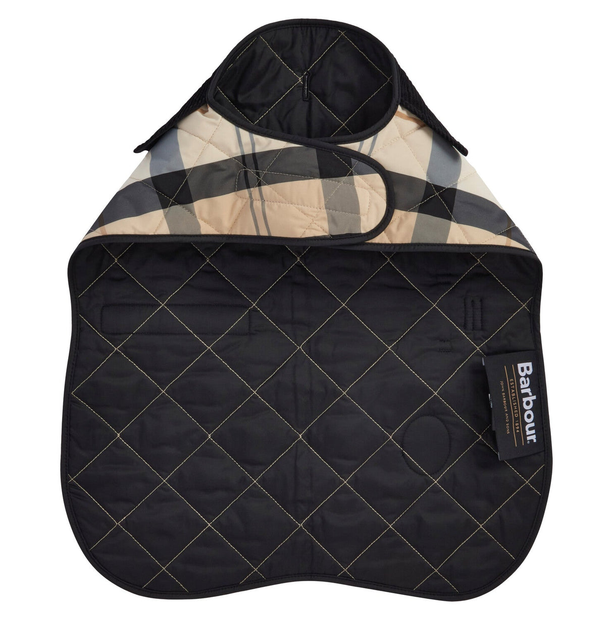 Barbour Tartan Dog Coat - Safari Tartan