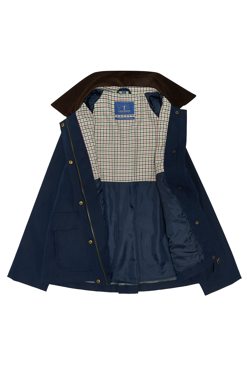 Lighthouse Devon Coat - Navy