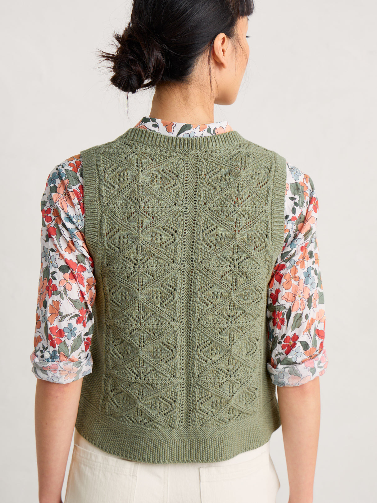 Seasalt Doe Path Vest Cypress