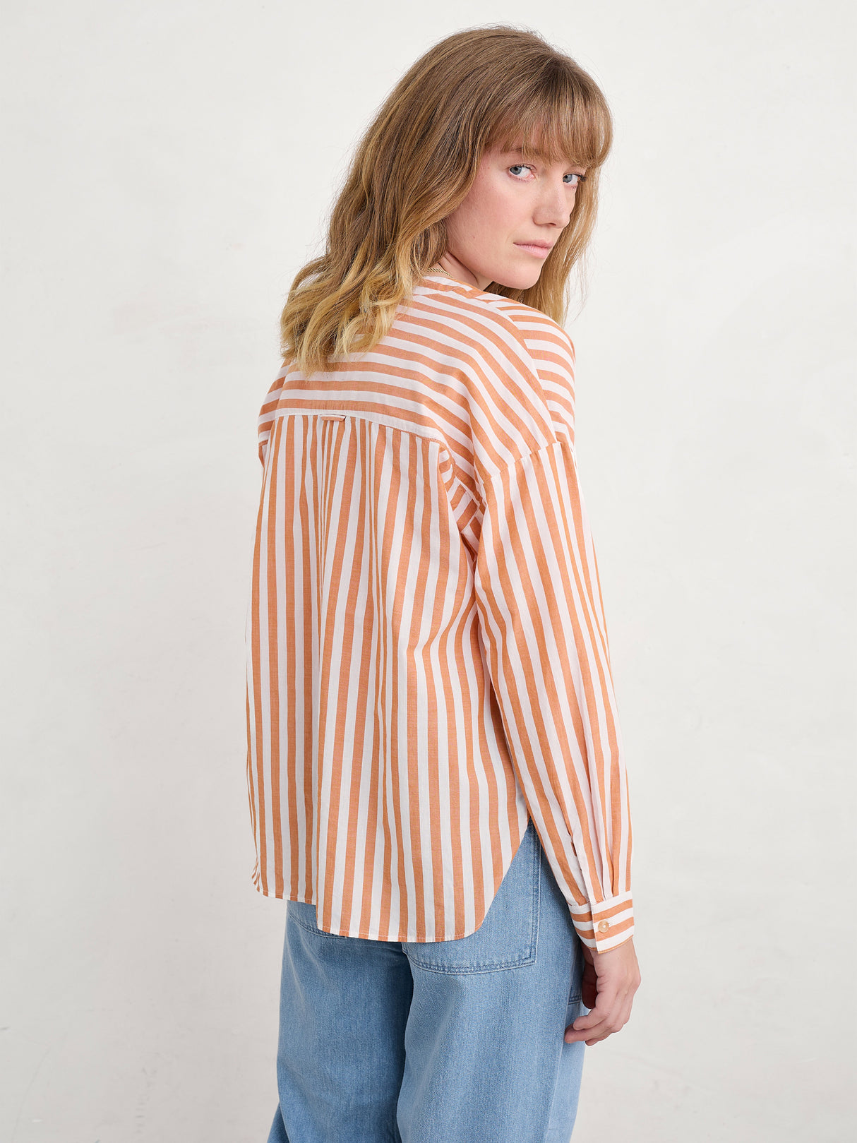 Seasalt Eyebright Shirt - Mini Scallion Cumin
