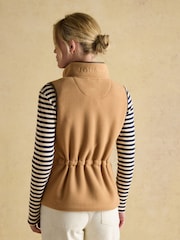 Joules Heritage Gilet - Tan Brown