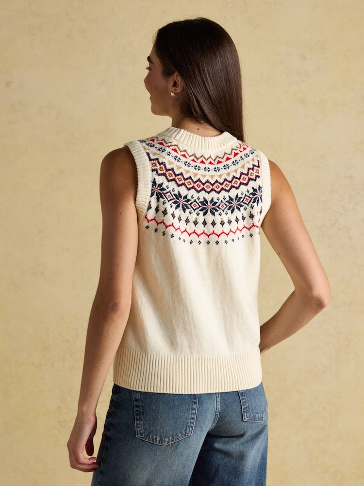 Joules Alba Tank - Cream