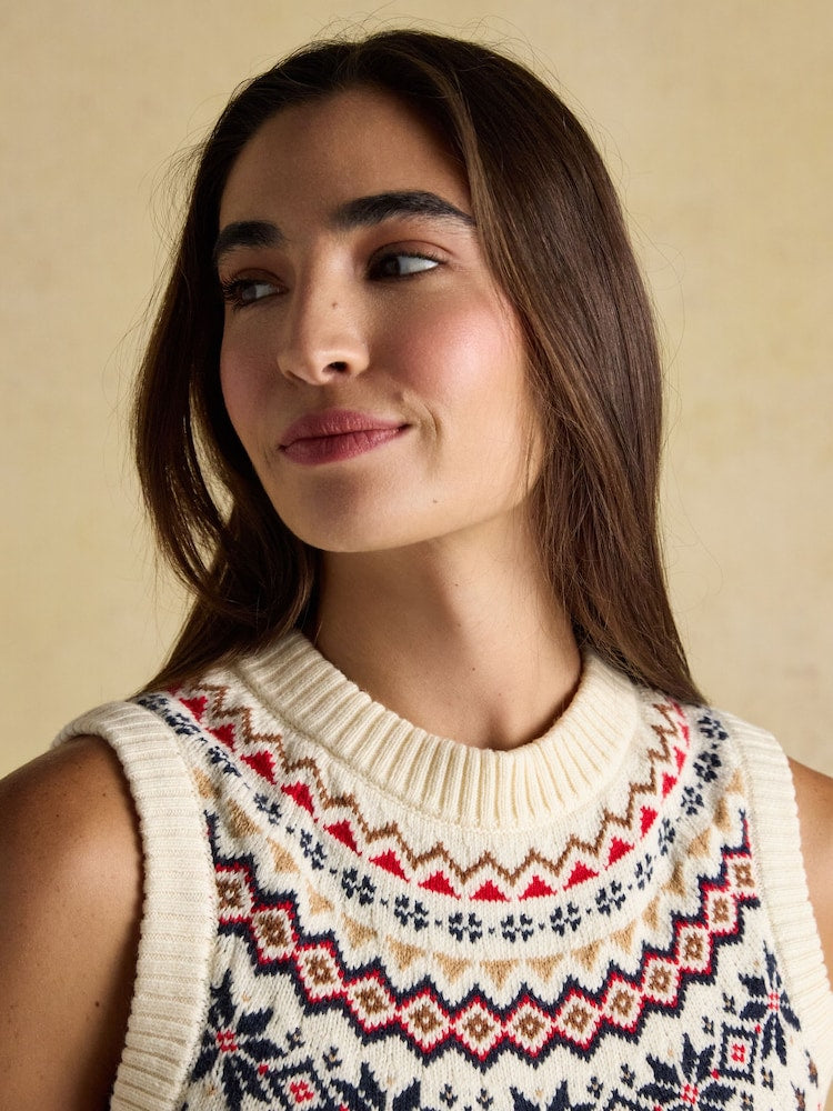 Joules Alba Tank - Cream