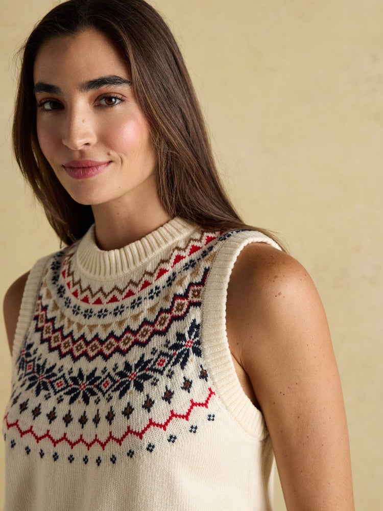 Joules Alba Tank - Cream