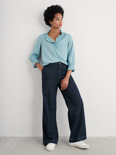 Seasalt Feather Star Top - Mist