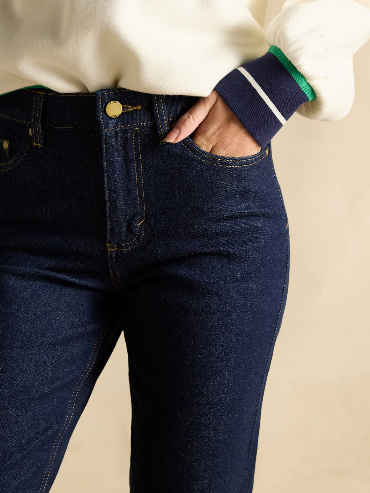 Joules Slim Straight Jeans - Rinse Wash*