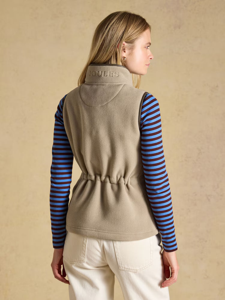 Joules Heritage Gilet - Mink Brown
