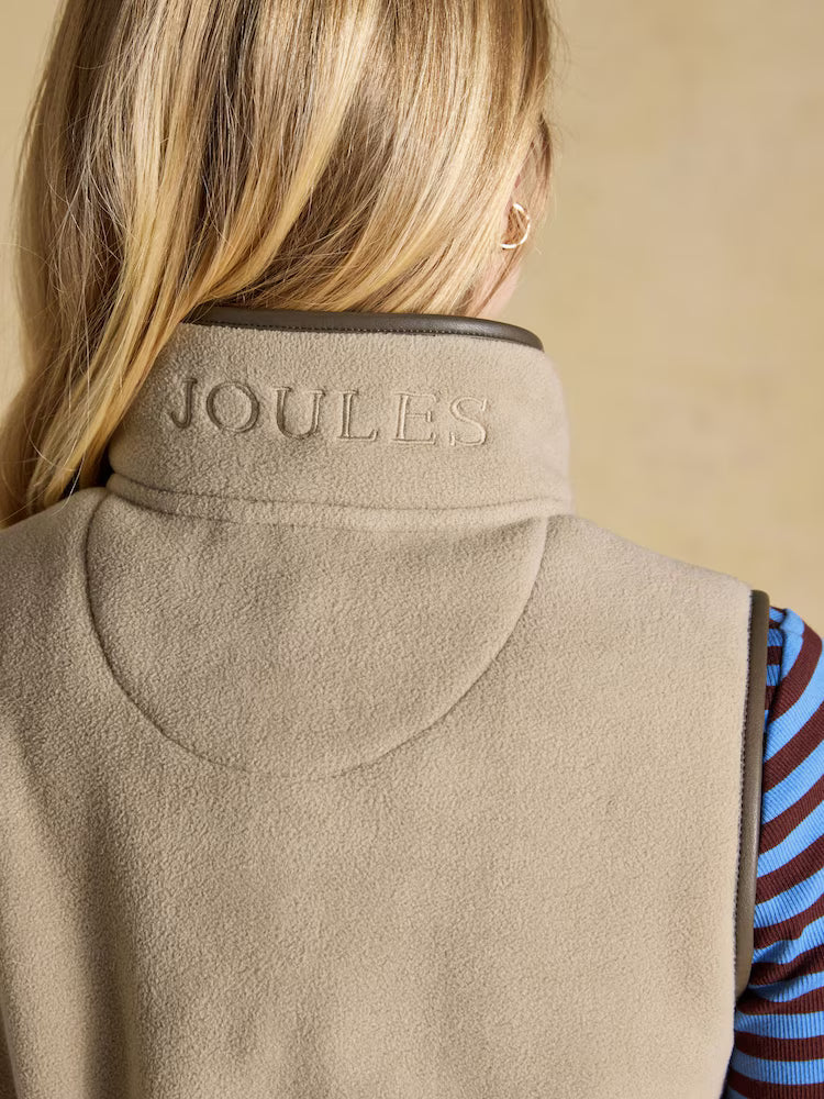 Joules Heritage Gilet - Mink Brown