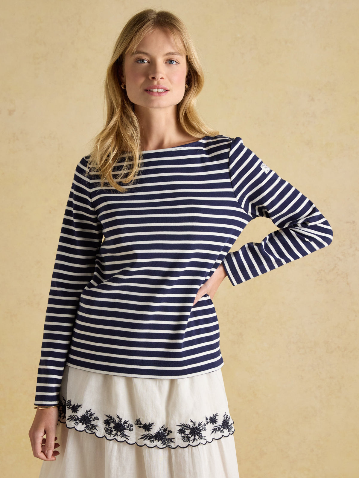 Joules Harbour - Navy/White Stripe*