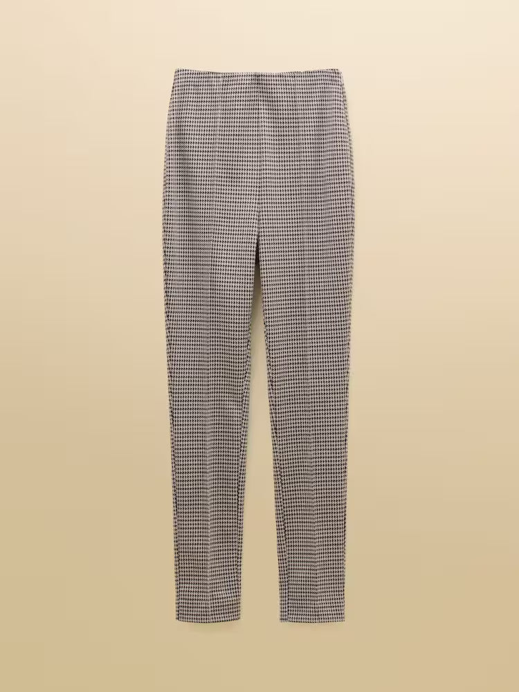 Joules Mia - Brown/Cream Dogtooth