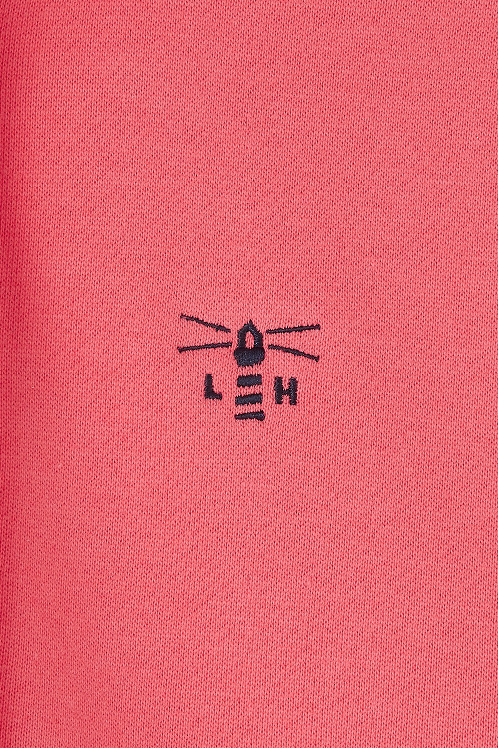 Lighthouse Haven Jersey - Coconut/Deep Coral