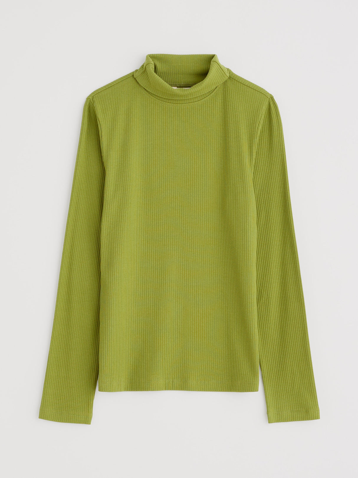 Seasalt Hazel Rib Top - Dark Citron