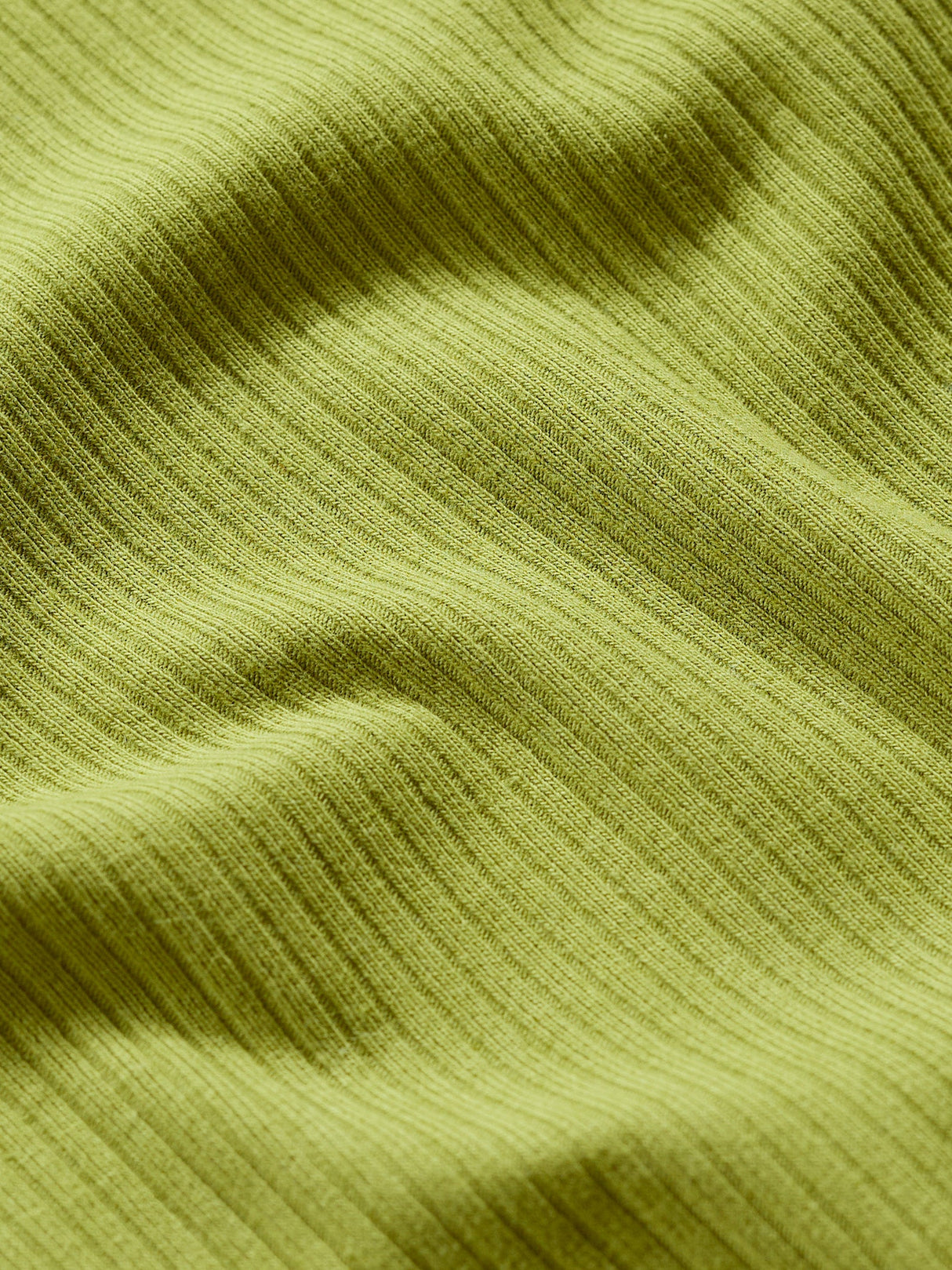 Seasalt Hazel Rib Top - Dark Citron