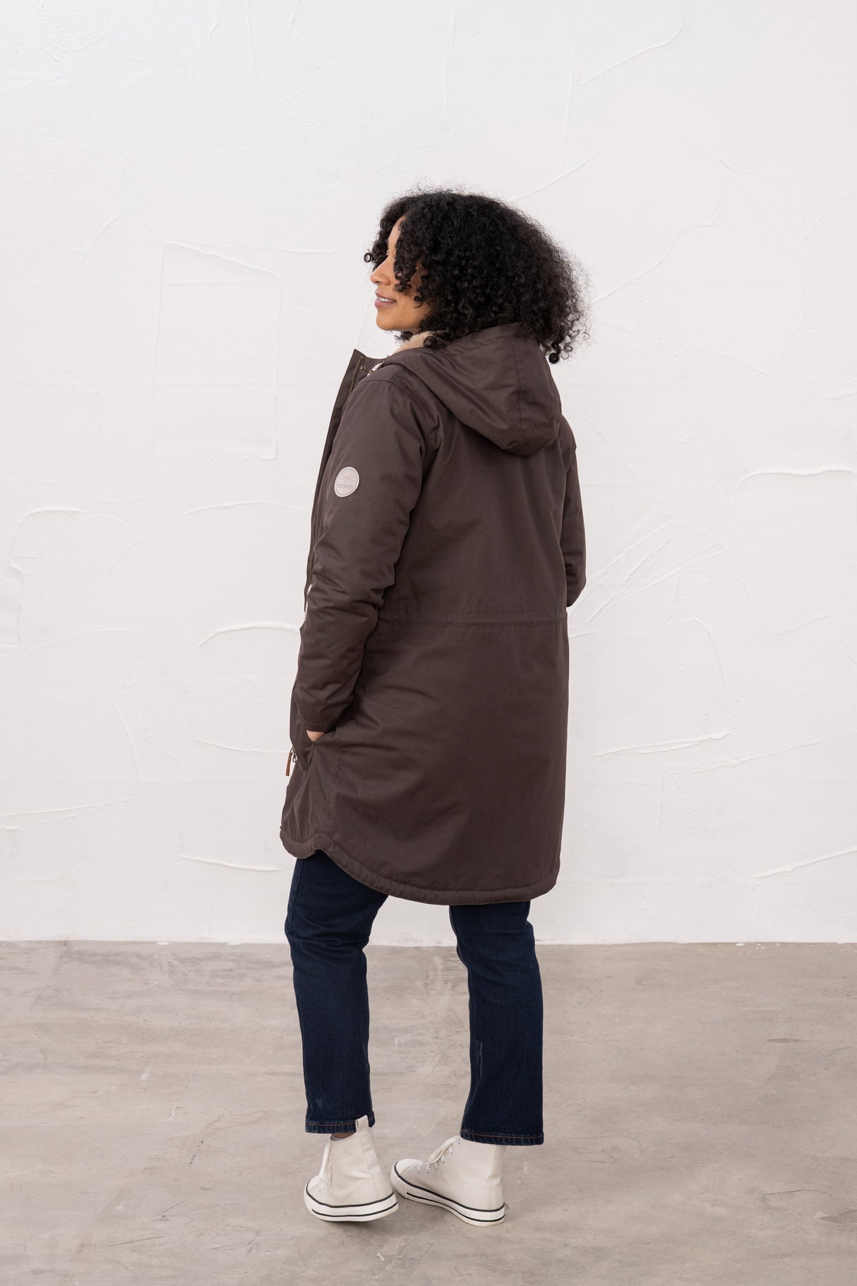 Lighthouse Isobel Ladies Coat - Cocoa