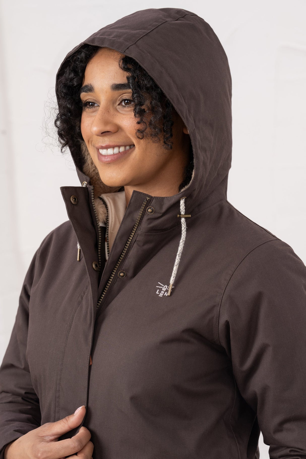 Lighthouse Isobel Ladies Coat - Cocoa