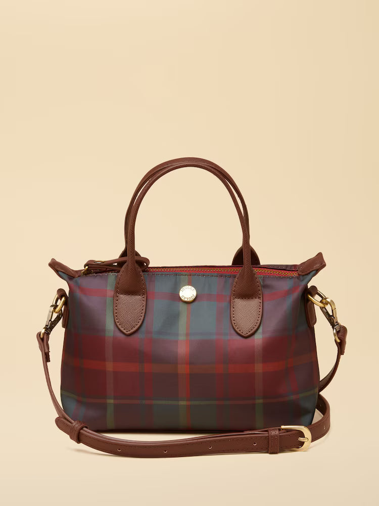 Joules Edie Crossbody - Red Check
