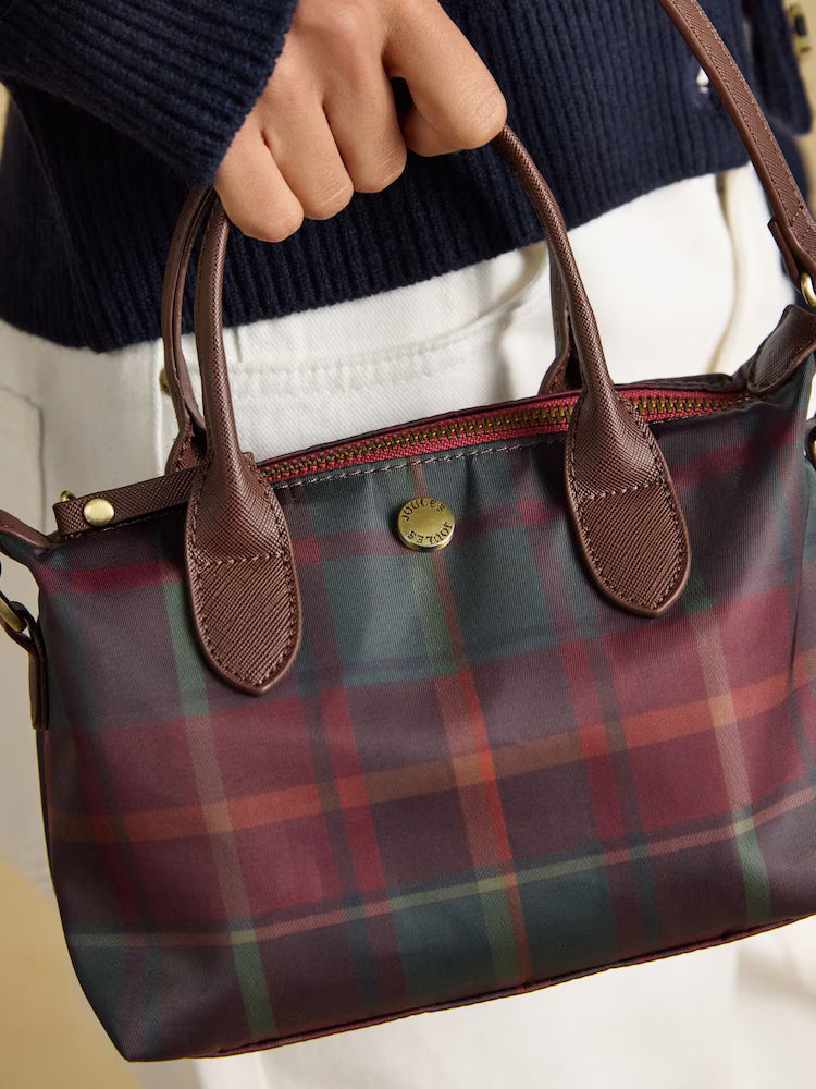 Joules Edie Crossbody - Red Check