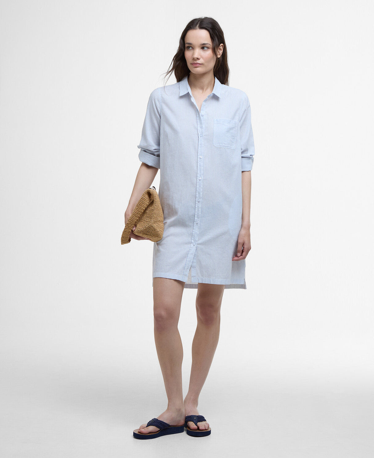 Barbour Seaglow Dress - Chambray