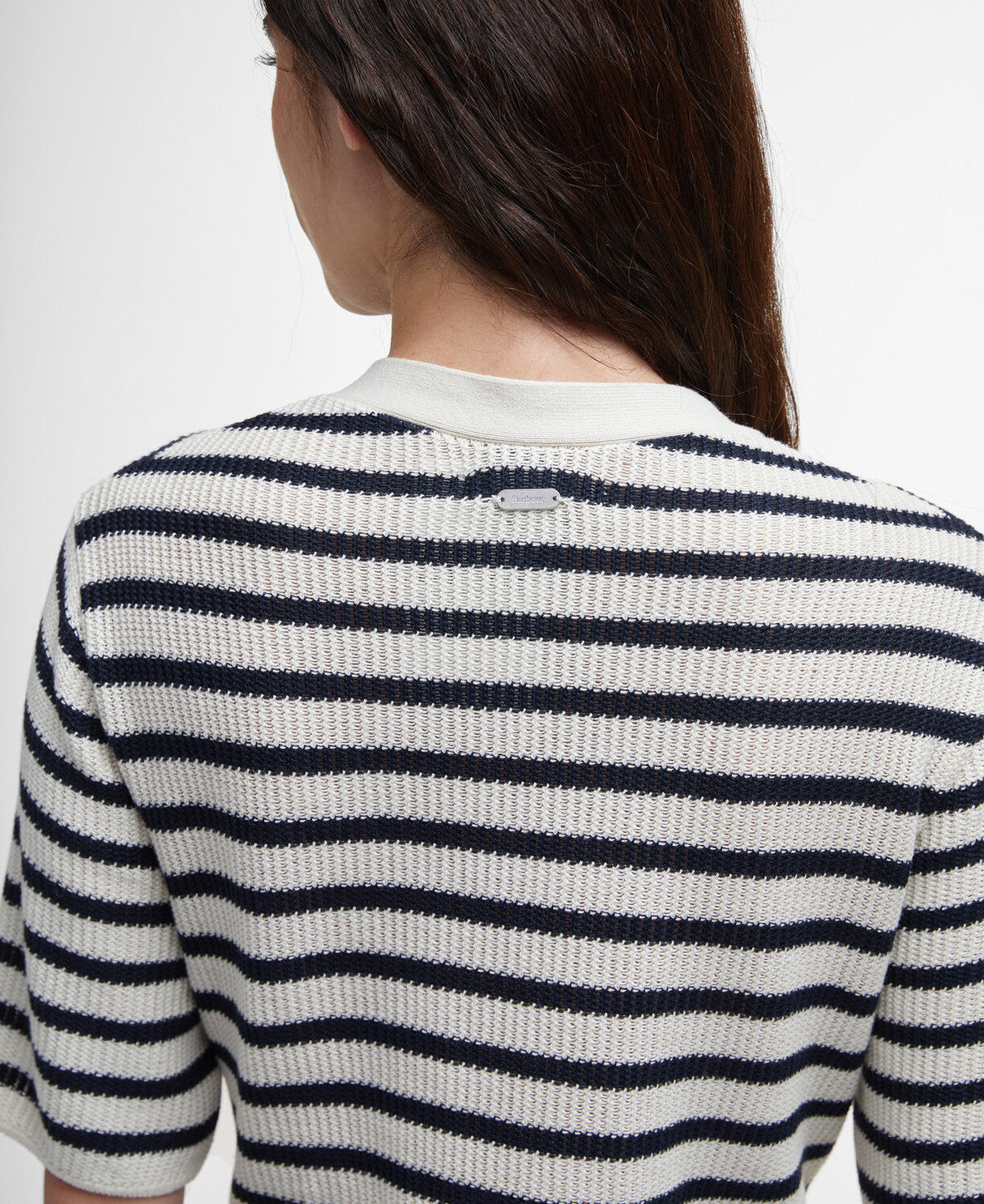 Barbour Isla Knitted Midi Dress - Multi Stripe