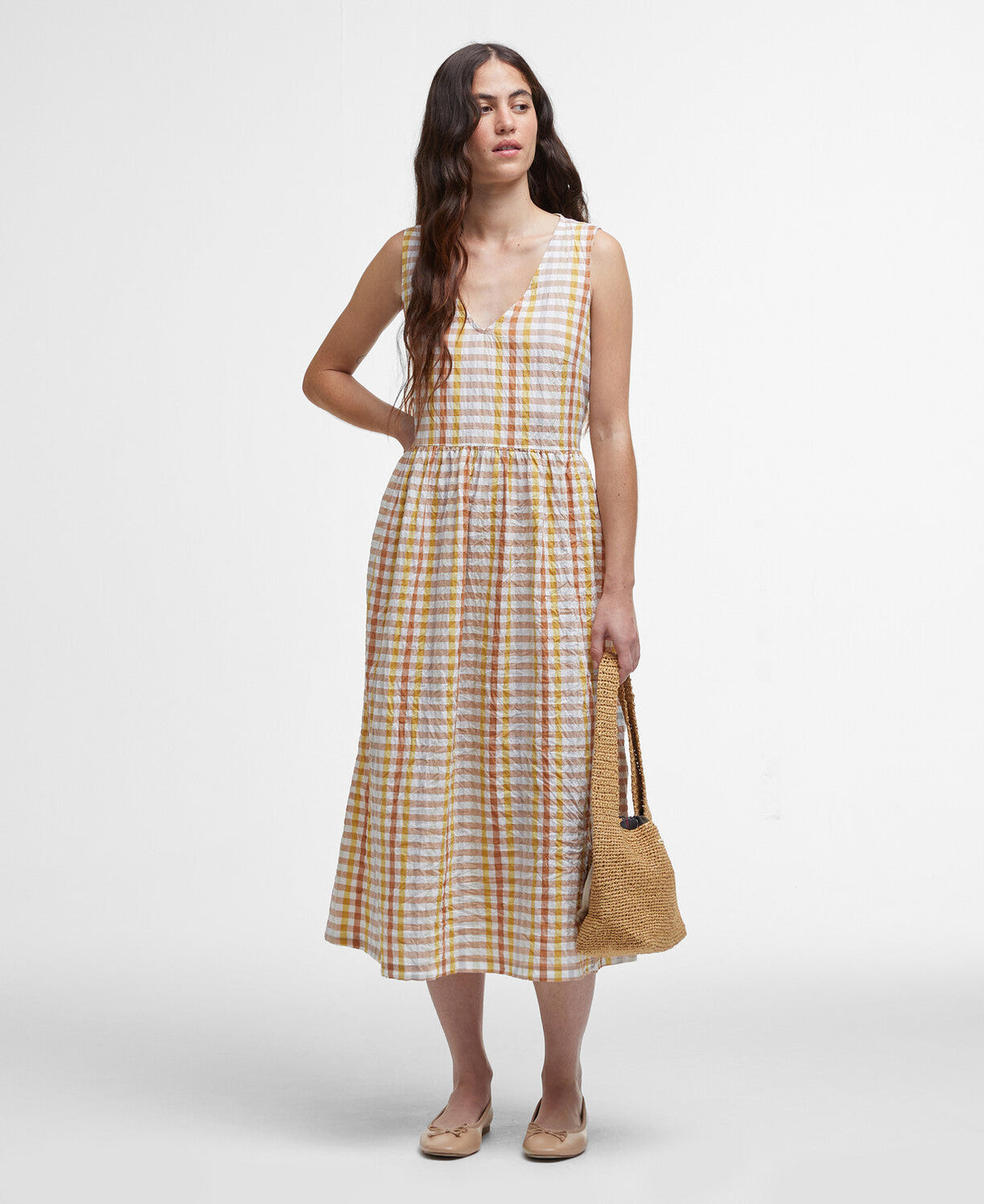 Barbour Penelope Midi Dress - Multi Gingham