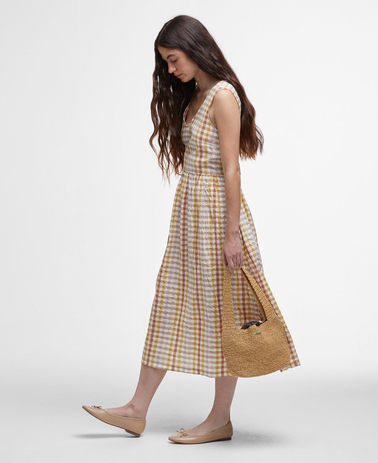 Barbour Penelope Midi Dress - Multi Gingham