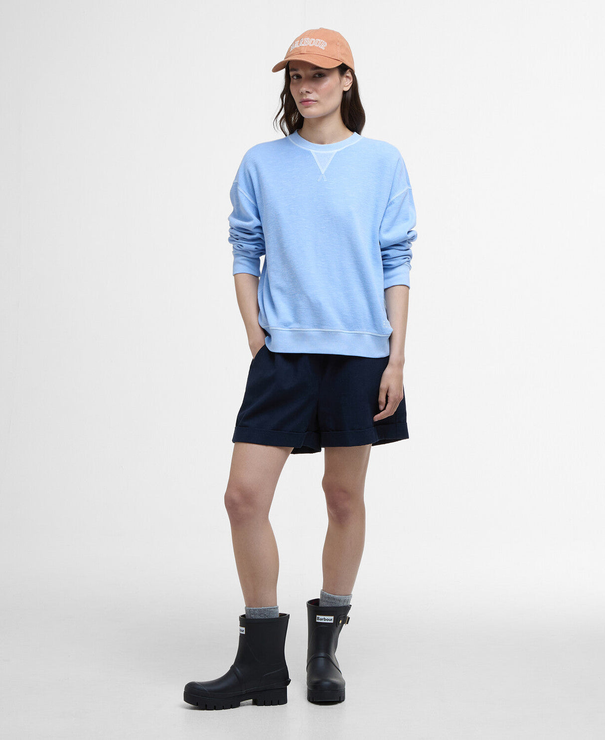 Barbour Aurelia Sweatshirt - Breeze Blue