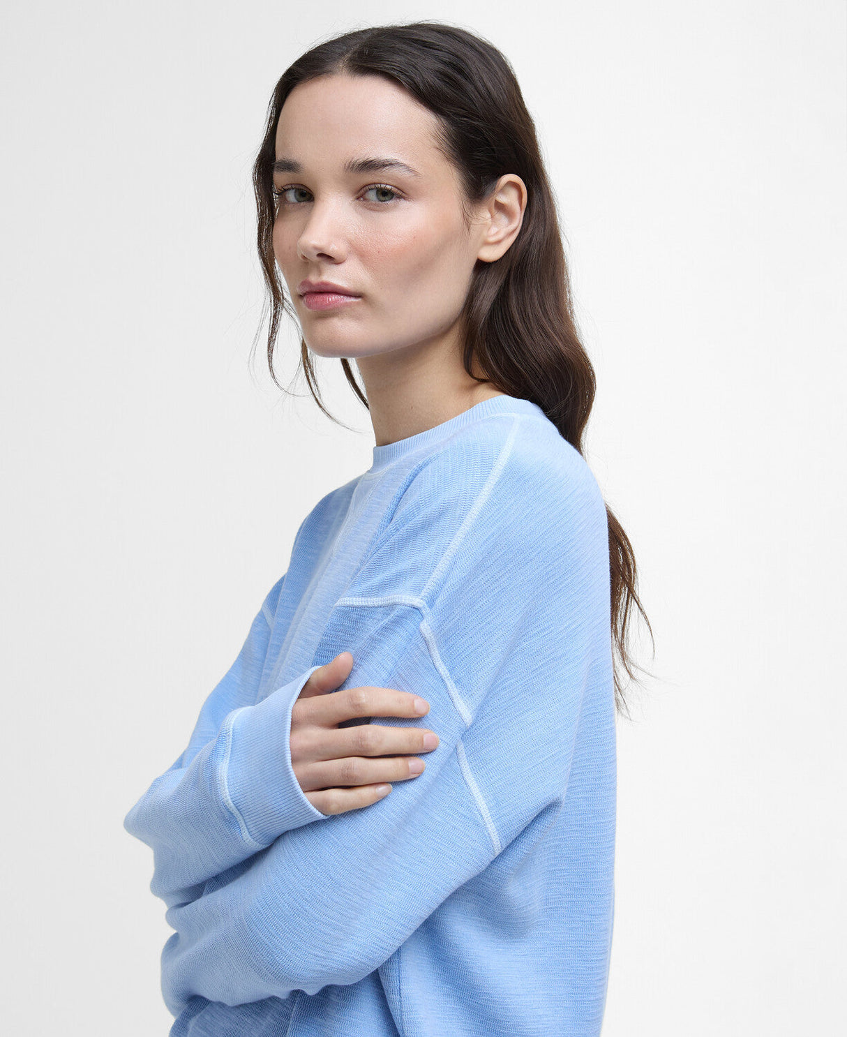 Barbour Aurelia Sweatshirt - Breeze Blue