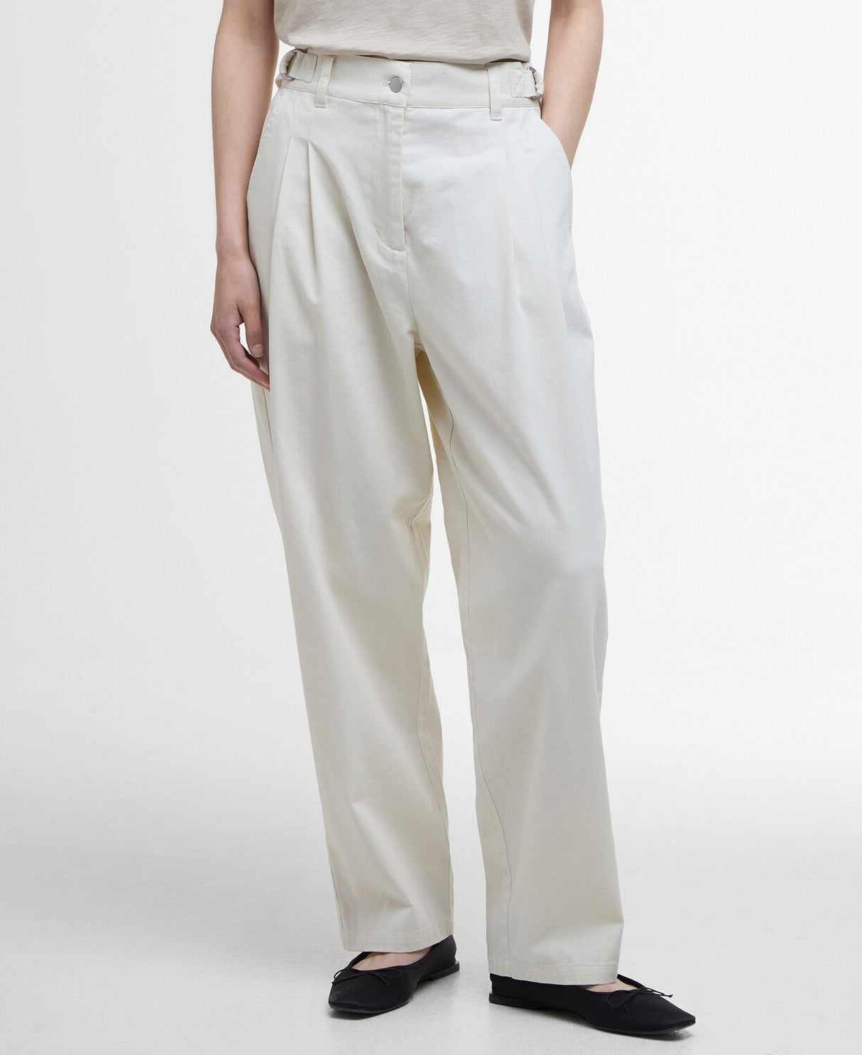 Barbour Amber Trousers - Salt