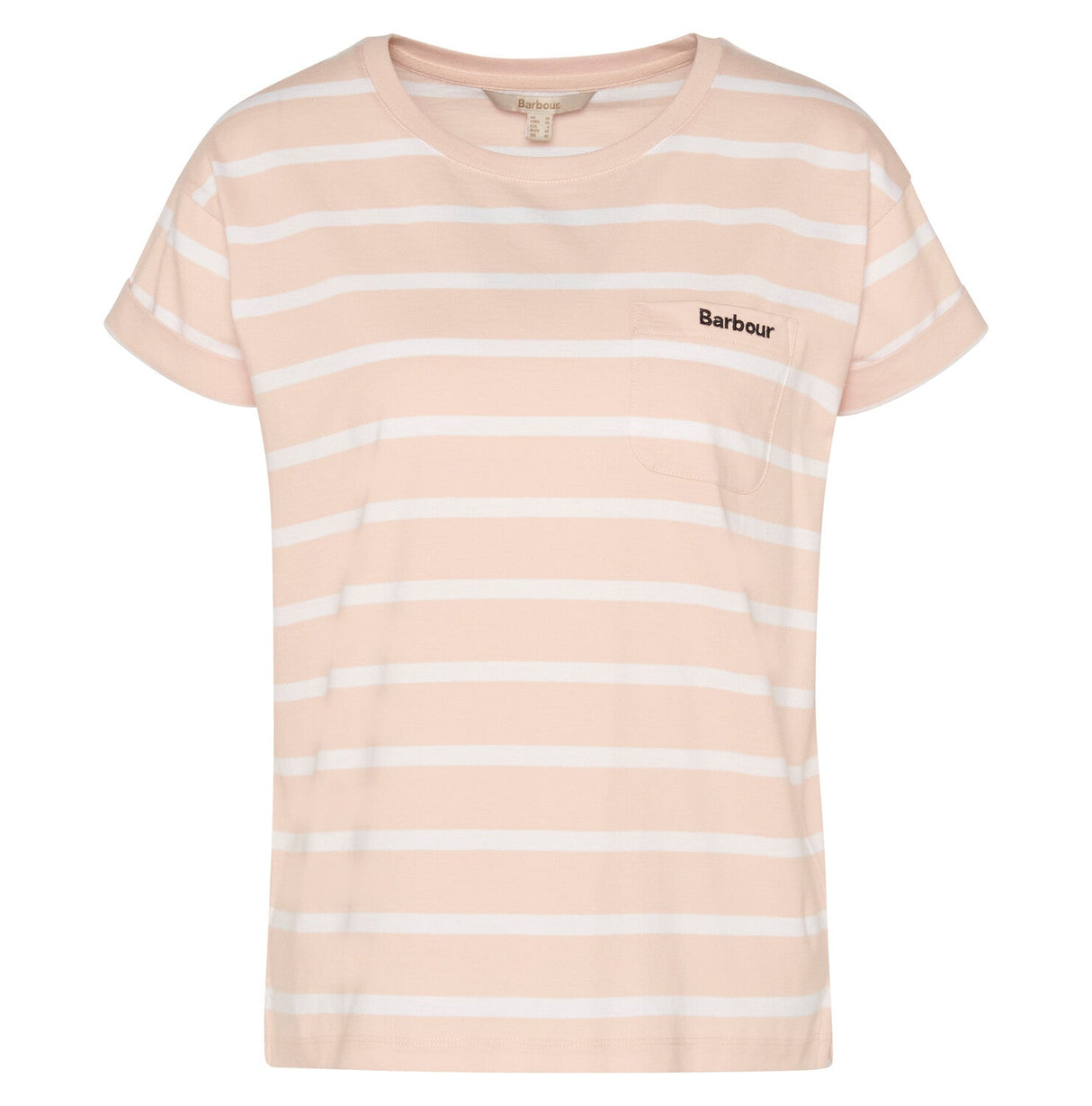Barbour Otterburn Stripe T-Shirt - Primrose Pink