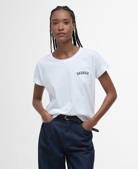 Barbour Kenmore T-Shirt - White