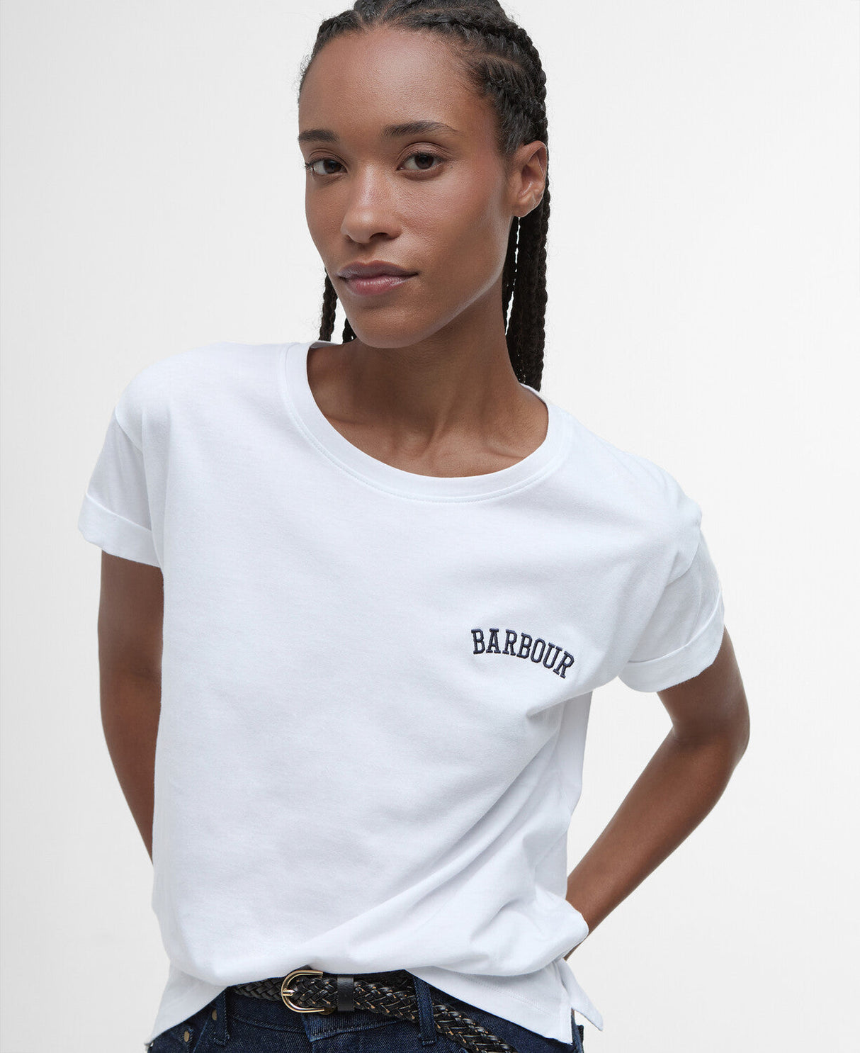 Barbour Kenmore T-Shirt - White