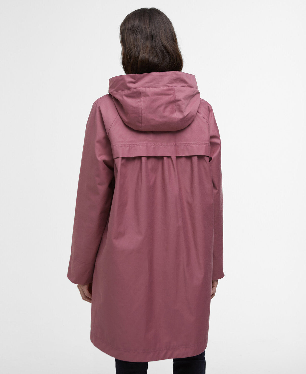 Barbour Heron Waterproof Jacket - Deep Pruce/Gardenia