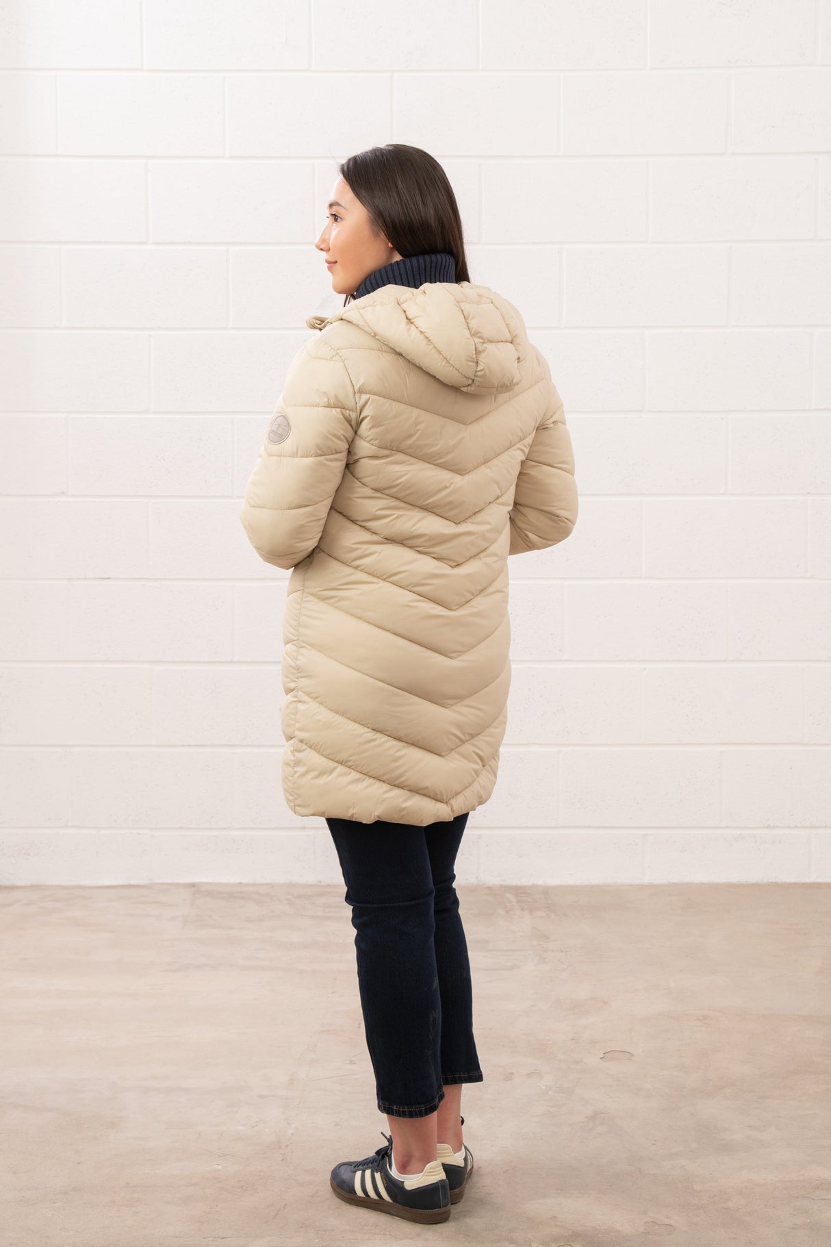 Lighthouse Laurel Ladies Coat - Cream