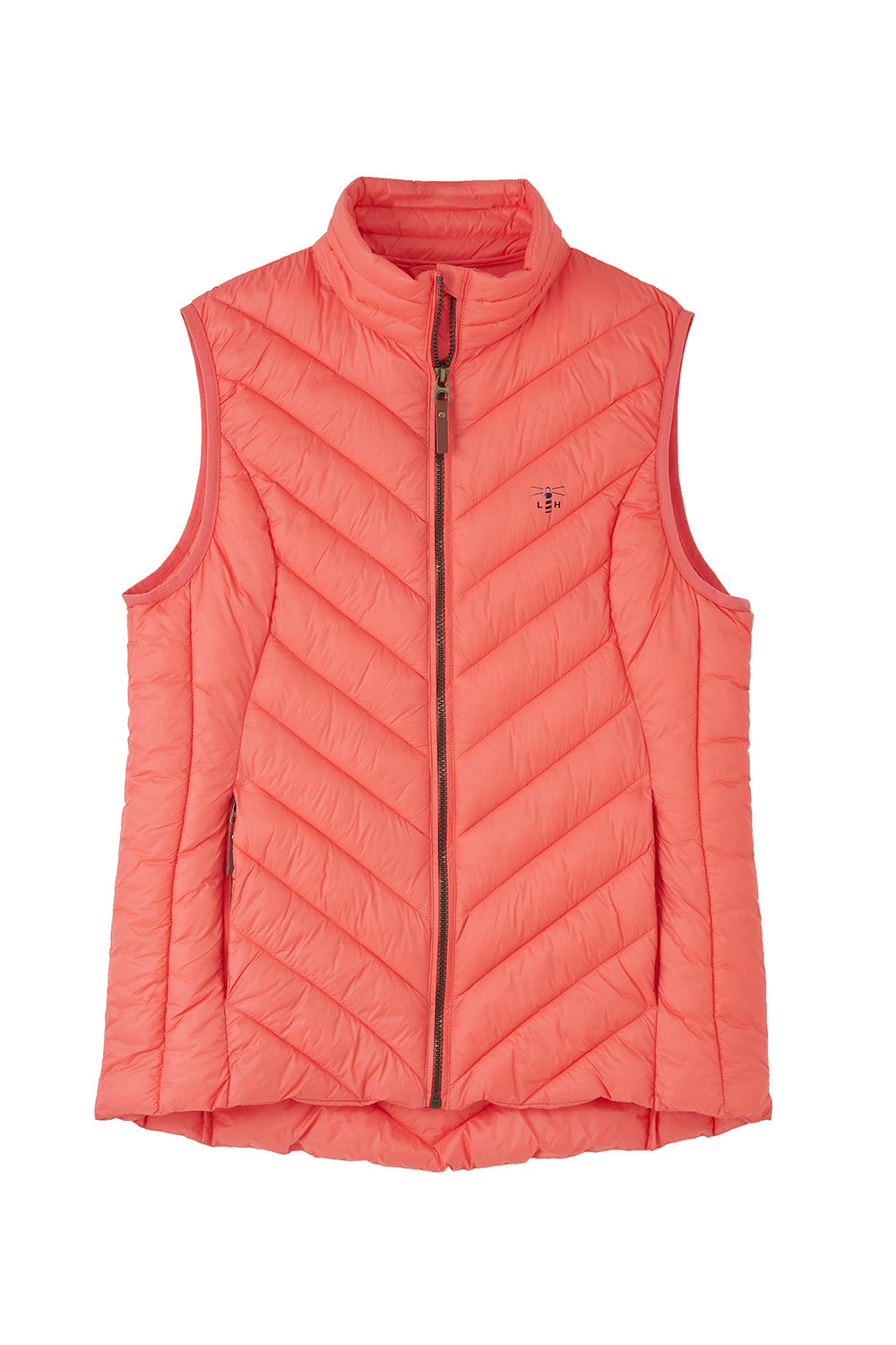 Lighthouse Laurel Gilet - Sugar
 Coral