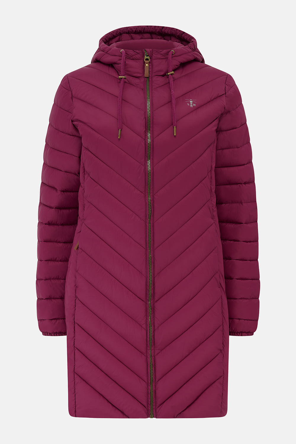 Lighthouse Laurel Coat - Berry
