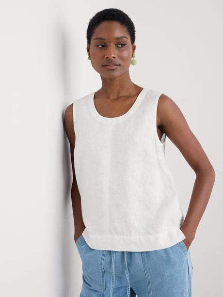 Seasalt Lighthouse Station Vest - Chalk